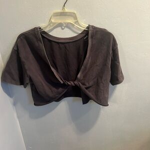 Arie cropped top